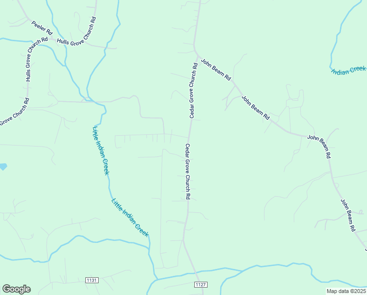 map of restaurants, bars, coffee shops, grocery stores, and more near 797 Cedar Grove Church Road in Vale