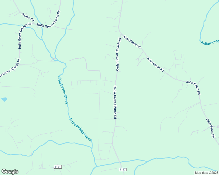 map of restaurants, bars, coffee shops, grocery stores, and more near 797 Cedar Grove Church Road in Vale