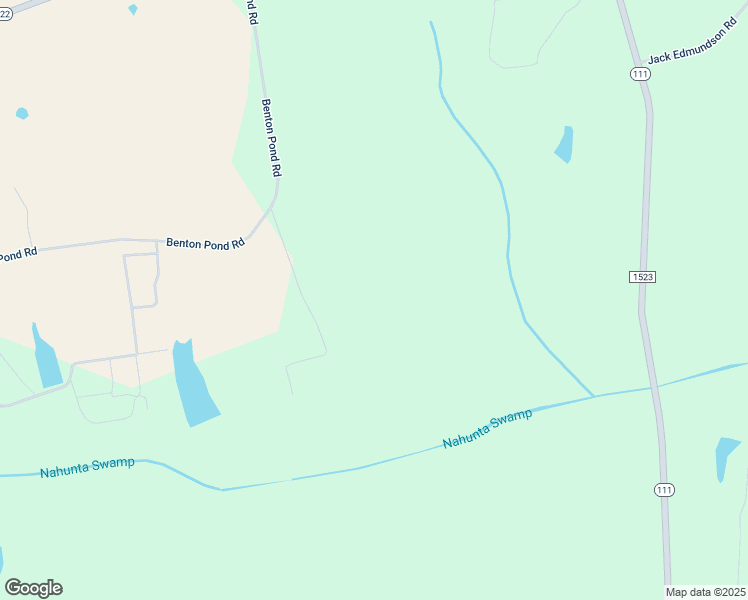 map of restaurants, bars, coffee shops, grocery stores, and more near Benton Pond Road in Wayne County