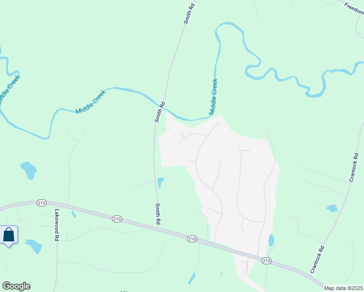 map of restaurants, bars, coffee shops, grocery stores, and more near 127 Garden Oaks Drive in Smithfield