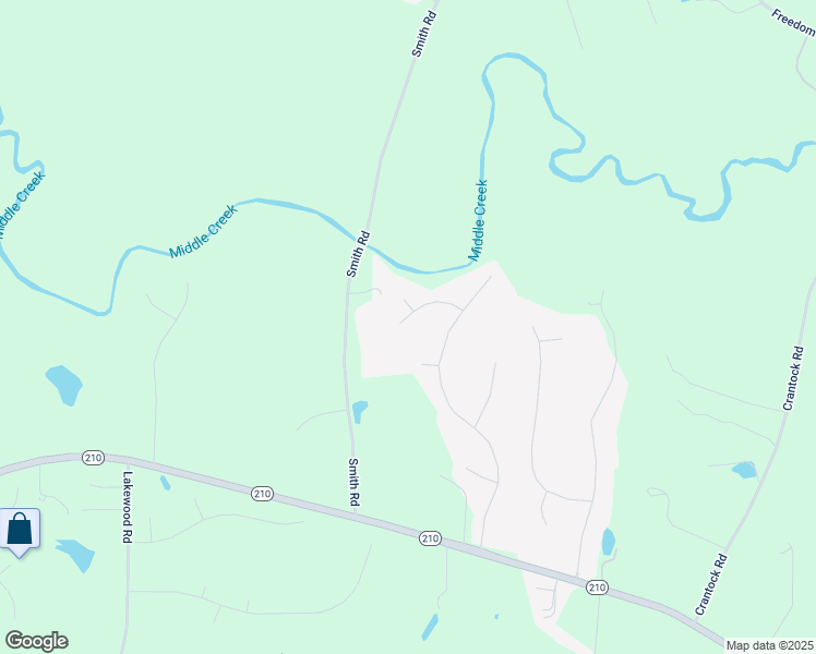 map of restaurants, bars, coffee shops, grocery stores, and more near 127 Garden Oaks Drive in Smithfield