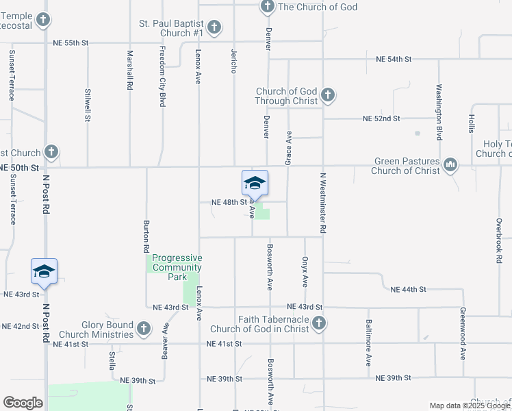 map of restaurants, bars, coffee shops, grocery stores, and more near in Edmond