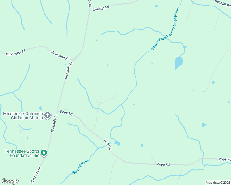 map of restaurants, bars, coffee shops, grocery stores, and more near 129 Pope Road in Medon