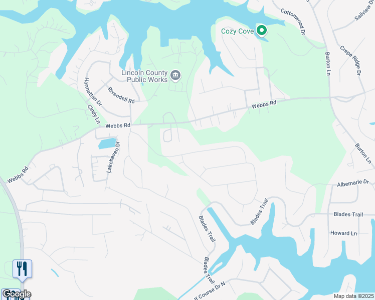 map of restaurants, bars, coffee shops, grocery stores, and more near 5773 McClintock Drive in Denver