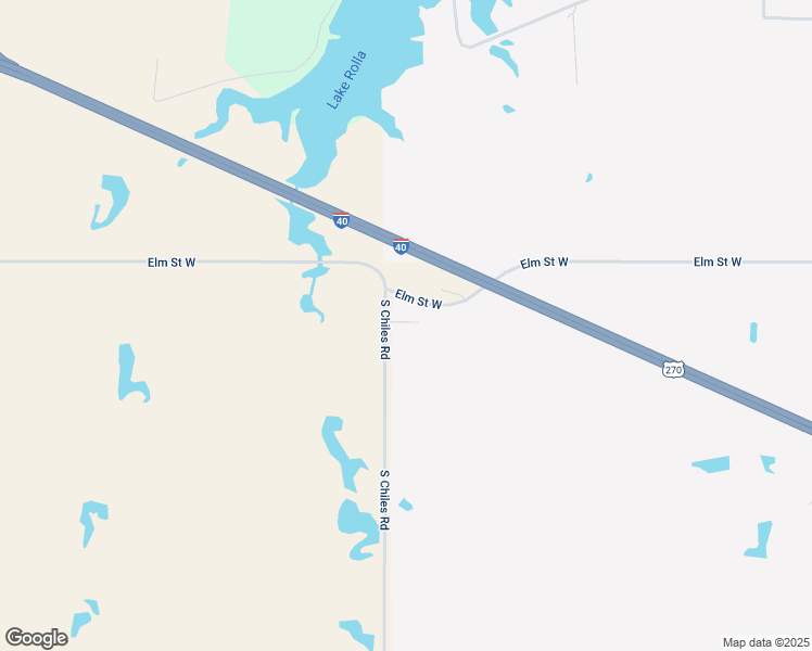 map of restaurants, bars, coffee shops, grocery stores, and more near 1301 South Chiles Road in El Reno