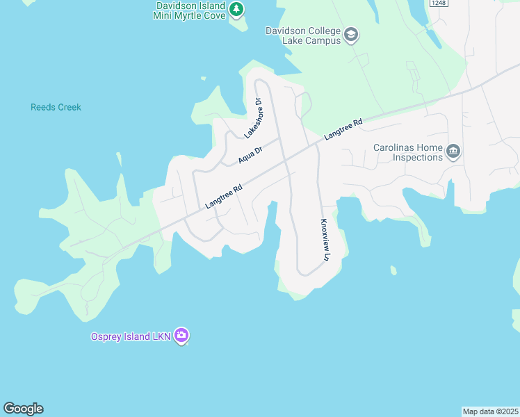 map of restaurants, bars, coffee shops, grocery stores, and more near 145 Kings Crest Dr in Mooresville