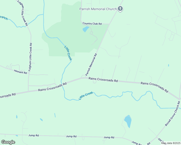 map of restaurants, bars, coffee shops, grocery stores, and more near 70 Parrish Memorial Road in Selma