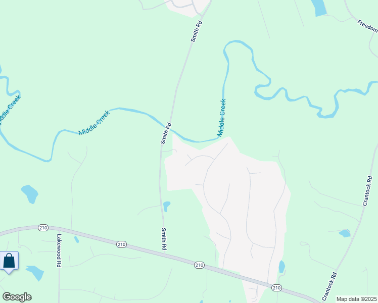 map of restaurants, bars, coffee shops, grocery stores, and more near 20 Whisper Oaks Court in Smithfield