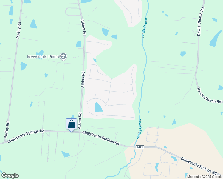 map of restaurants, bars, coffee shops, grocery stores, and more near 29 Brickhouse Lane in Fuquay-Varina