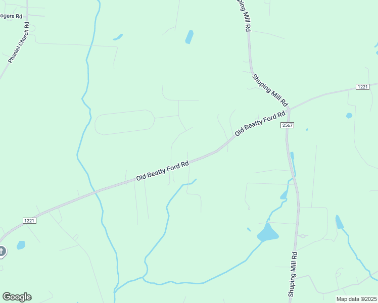 map of restaurants, bars, coffee shops, grocery stores, and more near 7840 Old Beatty Ford Road in Rockwell