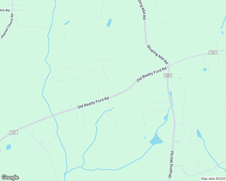 map of restaurants, bars, coffee shops, grocery stores, and more near 7840 Old Beatty Ford Road in Rockwell