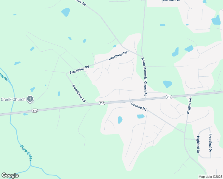 map of restaurants, bars, coffee shops, grocery stores, and more near 146 Yesteryear Court in Angier