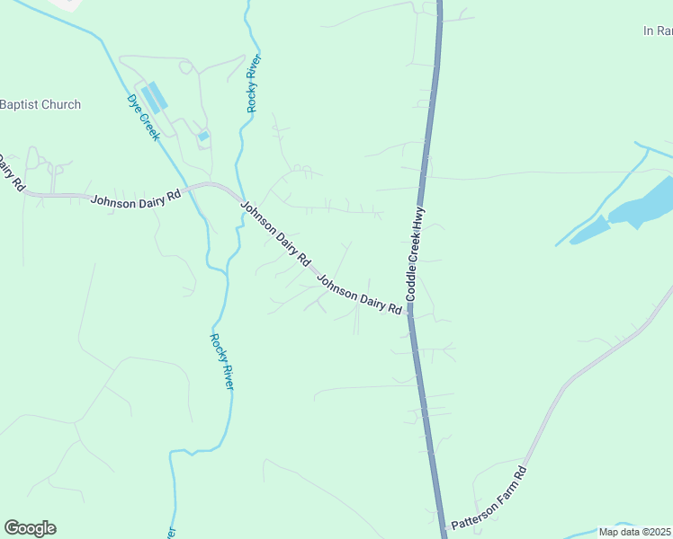 map of restaurants, bars, coffee shops, grocery stores, and more near 303 Johnson Dairy Road in Mooresville