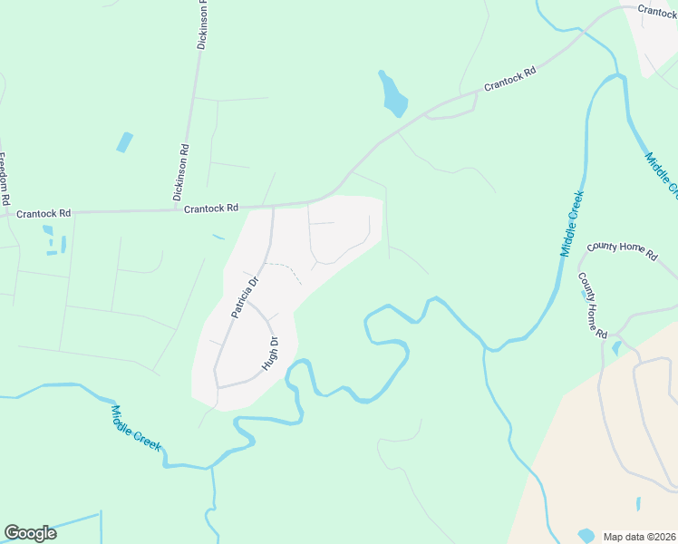 map of restaurants, bars, coffee shops, grocery stores, and more near 183 Middle Landing Drive in Smithfield