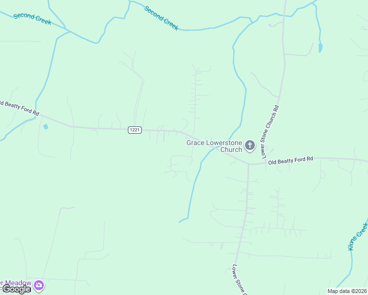 map of restaurants, bars, coffee shops, grocery stores, and more near 10711 Old Beatty Ford Road in Rockwell