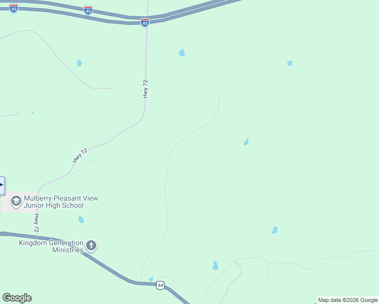 map of restaurants, bars, coffee shops, grocery stores, and more near 10032 Scenic View Road in Ozark