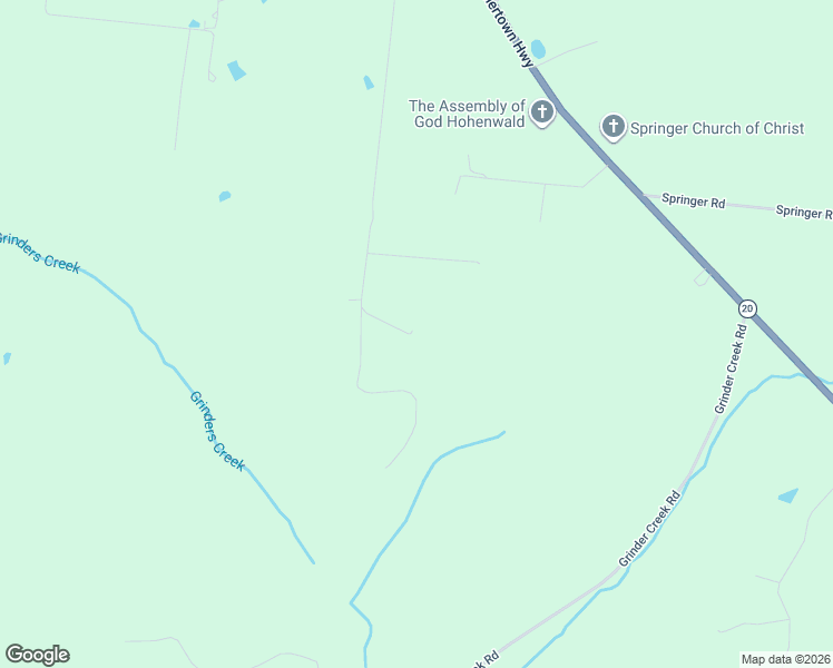 map of restaurants, bars, coffee shops, grocery stores, and more near 281 Poag Road in Hohenwald