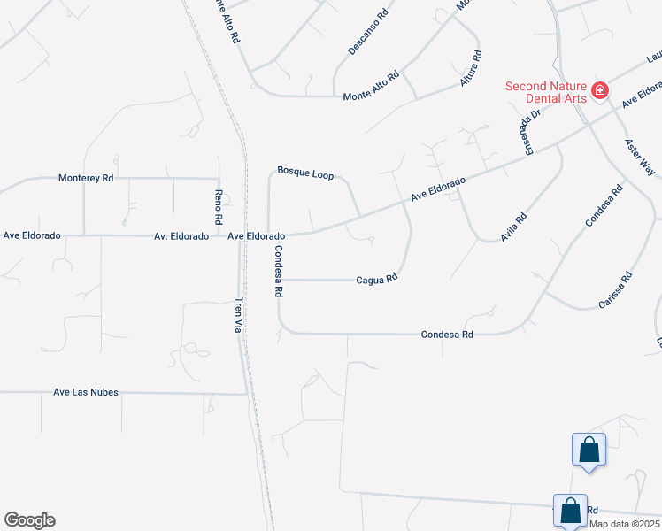 map of restaurants, bars, coffee shops, grocery stores, and more near 22 Cagua Road in Santa Fe