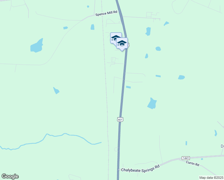 map of restaurants, bars, coffee shops, grocery stores, and more near 184 H H McKoy Lane in Fuquay-Varina