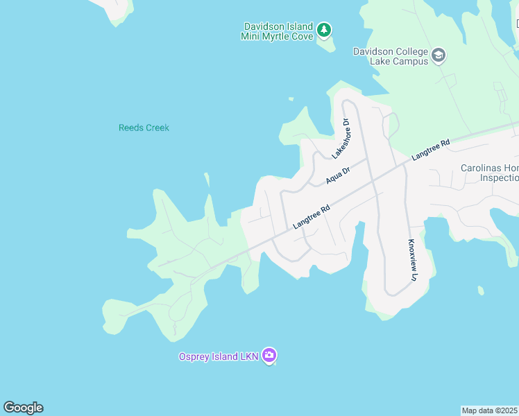map of restaurants, bars, coffee shops, grocery stores, and more near 318 Lakeshore Drive in Mooresville