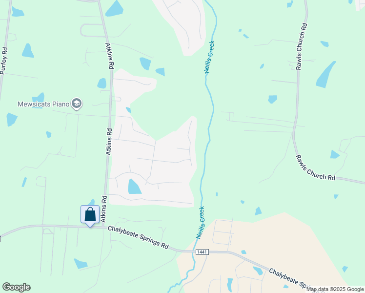 map of restaurants, bars, coffee shops, grocery stores, and more near 40 Calabor Court in Fuquay-Varina