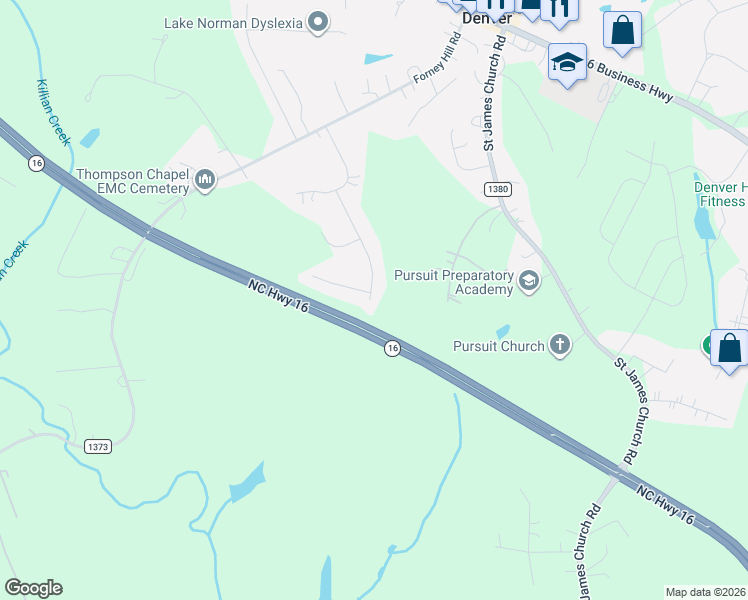 map of restaurants, bars, coffee shops, grocery stores, and more near 3410 Maple Wood Drive in Denver