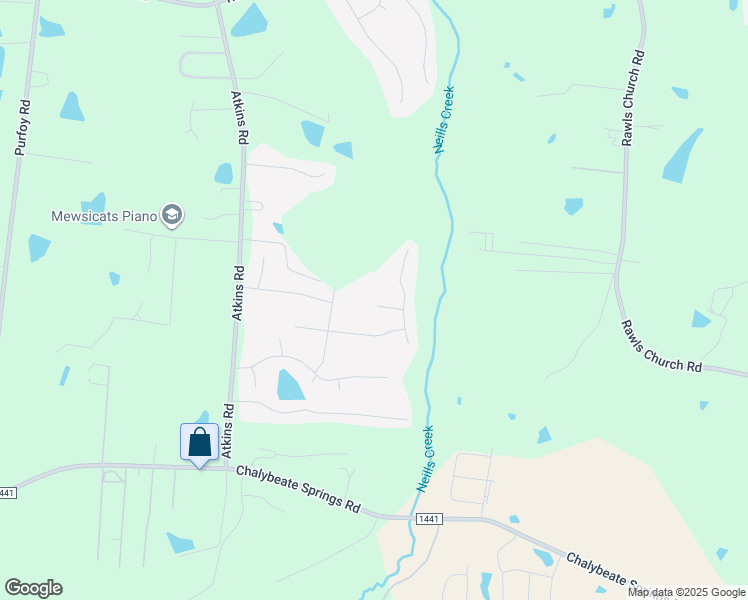 map of restaurants, bars, coffee shops, grocery stores, and more near 70 Calabor Court in Fuquay-Varina