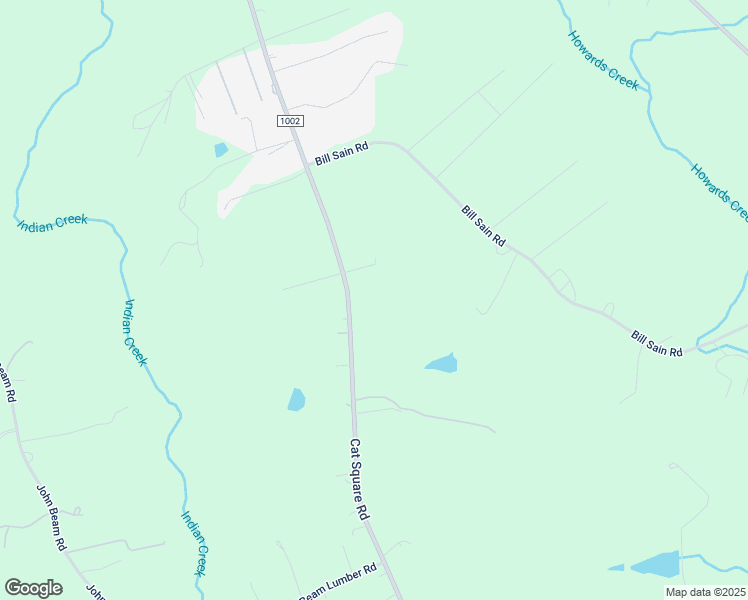 map of restaurants, bars, coffee shops, grocery stores, and more near 1460 Cat Square Road in Vale