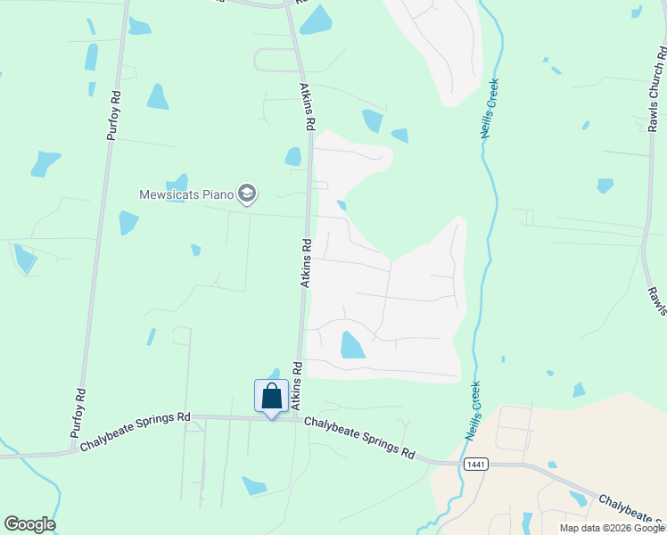 map of restaurants, bars, coffee shops, grocery stores, and more near 92 Southern Acres Dr in Fuquay-Varina