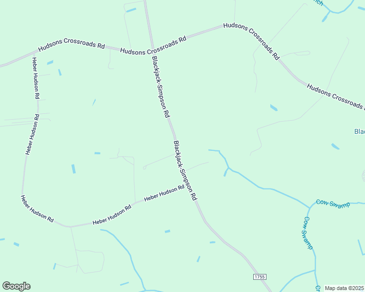 map of restaurants, bars, coffee shops, grocery stores, and more near 2341 Blackjack-Simpson Road in Grimesland
