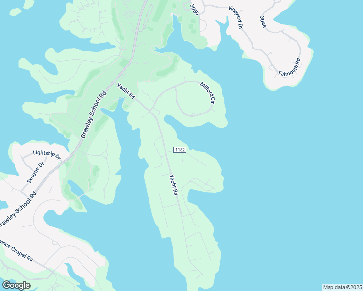 map of restaurants, bars, coffee shops, grocery stores, and more near 123 Yacht Cove Lane in Mooresville