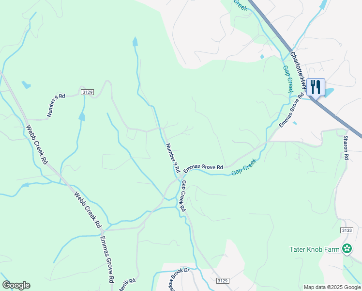 map of restaurants, bars, coffee shops, grocery stores, and more near 5 Sunset Forest Drive in Fairview