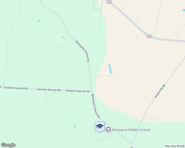 map of restaurants, bars, coffee shops, grocery stores, and more near 1131 Norwayne School Road in Fremont