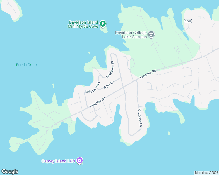 map of restaurants, bars, coffee shops, grocery stores, and more near 129 Aqua Drive in Mooresville