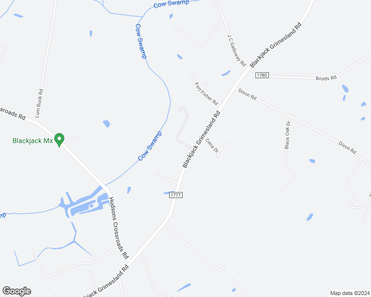 map of restaurants, bars, coffee shops, grocery stores, and more near 1924 Blackjack Grimesland Road in Greenville