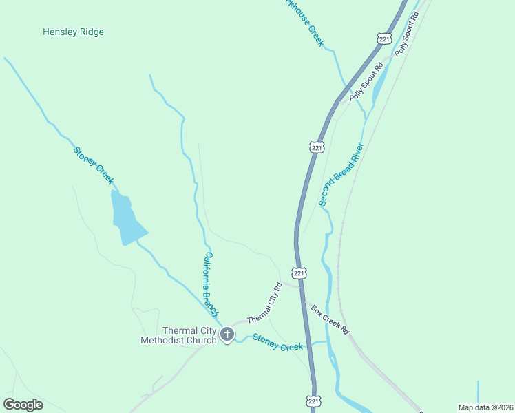 map of restaurants, bars, coffee shops, grocery stores, and more near 188 California Branch Road in Union Mills