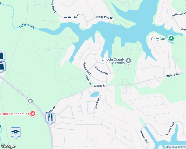 map of restaurants, bars, coffee shops, grocery stores, and more near 3958 Harmattan Drive in Denver
