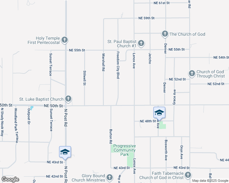 map of restaurants, bars, coffee shops, grocery stores, and more near 5200 Marshall Road in Spencer
