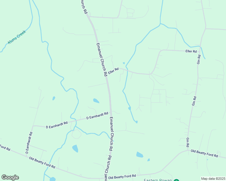 map of restaurants, bars, coffee shops, grocery stores, and more near 2235 Emanuel Church Road in Rockwell
