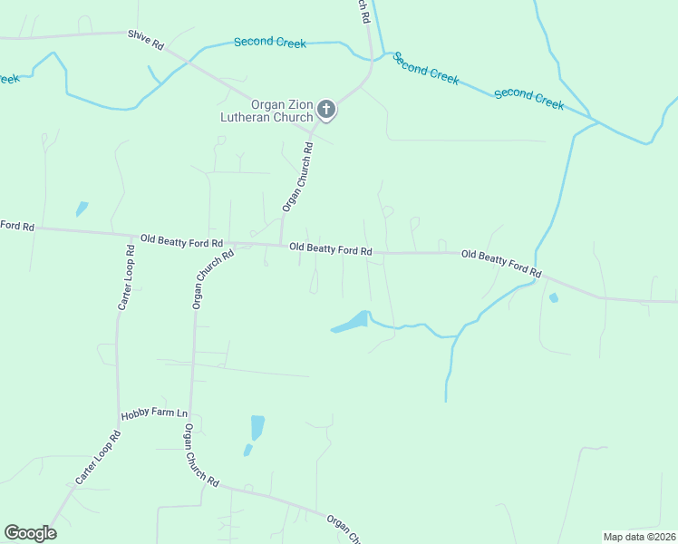 map of restaurants, bars, coffee shops, grocery stores, and more near 9973 Old Beatty Ford Road in Rockwell