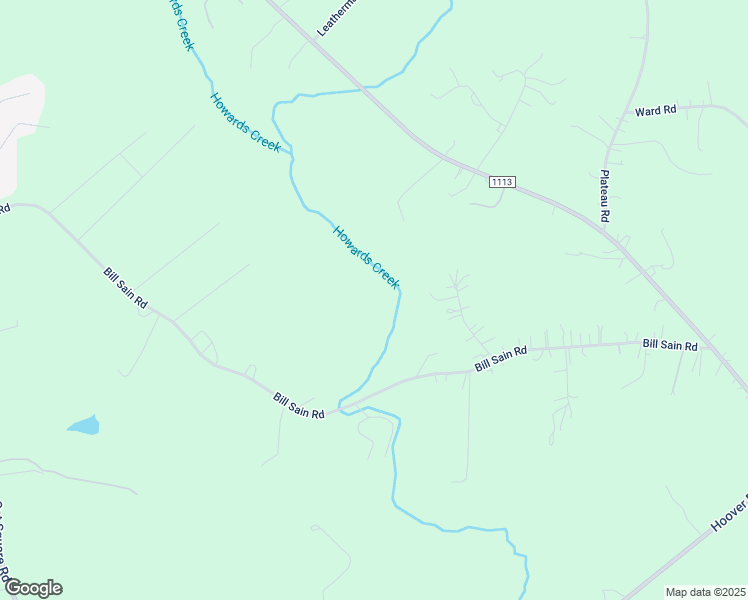 map of restaurants, bars, coffee shops, grocery stores, and more near Bill Sain Road in Vale