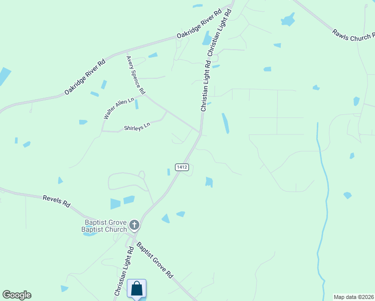 map of restaurants, bars, coffee shops, grocery stores, and more near 6589 Christian Light Road in Fuquay-Varina