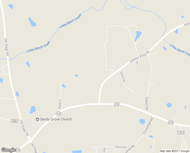 map of restaurants, bars, coffee shops, grocery stores, and more near 179 Jackson King Road in Angier