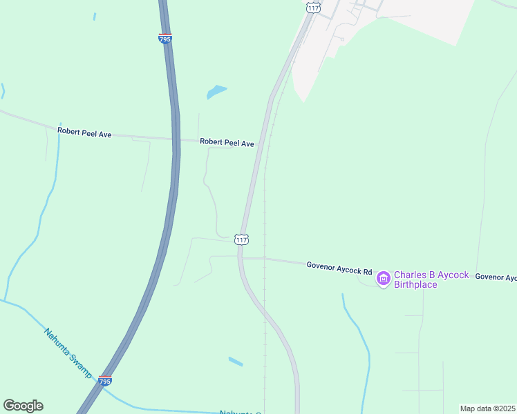 map of restaurants, bars, coffee shops, grocery stores, and more near 5904 U.S. 117 in Fremont