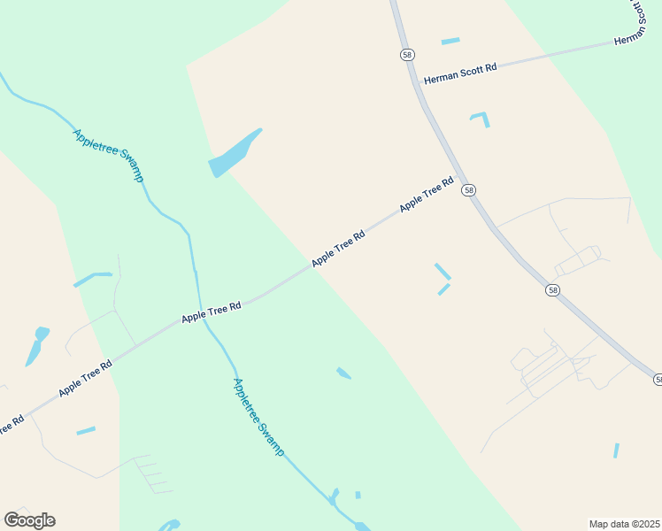 map of restaurants, bars, coffee shops, grocery stores, and more near 435 Apple Tree Road in Stantonsburg