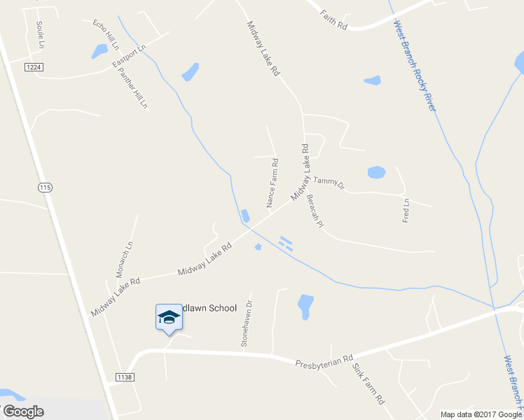 map of restaurants, bars, coffee shops, grocery stores, and more near 390 Midway Lake Road in Mooresville