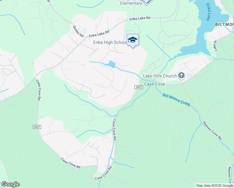 map of restaurants, bars, coffee shops, grocery stores, and more near 14 Valley Drive in Candler