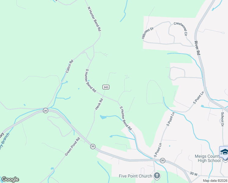 map of restaurants, bars, coffee shops, grocery stores, and more near 206 Amber Trail in Decatur