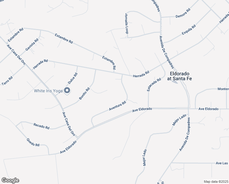 map of restaurants, bars, coffee shops, grocery stores, and more near 13 Bonito Court in Santa Fe