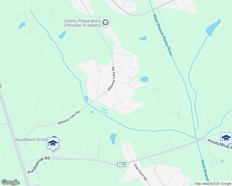 map of restaurants, bars, coffee shops, grocery stores, and more near 118 Beracah Place in Mooresville